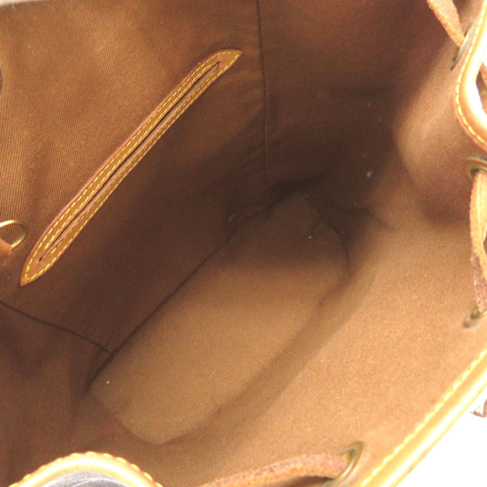 LOUIS VUITTON Backpack M51136 Monogram canvas Brown Monogram MontsourisMM Women  d
