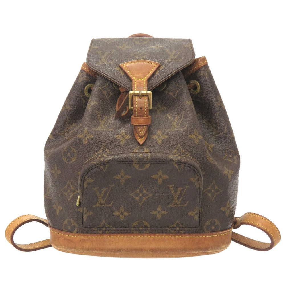 LOUIS VUITTON Backpack M51137 Monogram canvas Brown Monogram Mini Montsouris Women  d