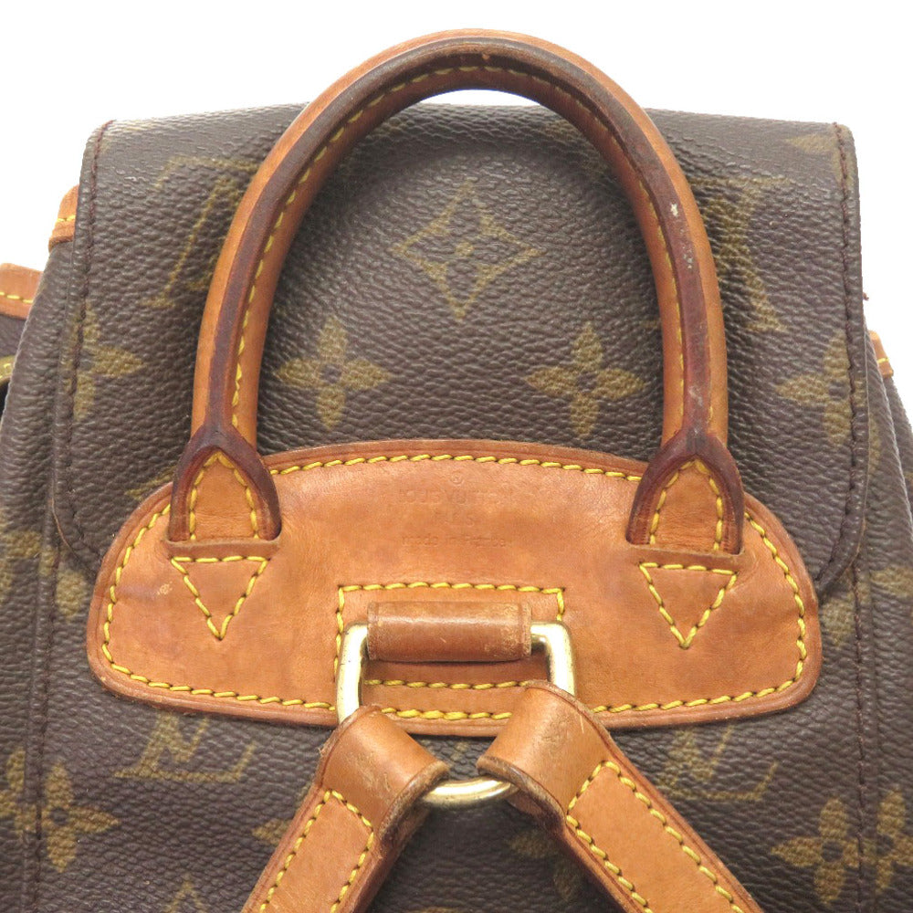 LOUIS VUITTON Backpack M51137 Monogram canvas Brown Monogram Mini Montsouris Women  d