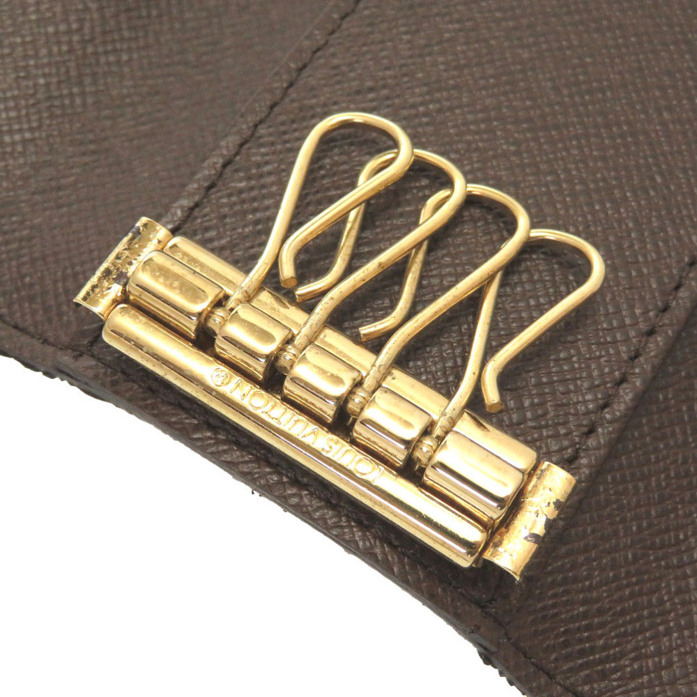 LOUIS VUITTON Key case Key holder  N62631 Damier canvas Brown Damier Multicles4 Women(Unisex)