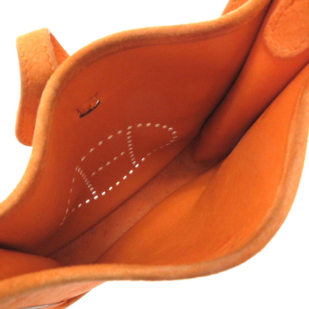 HERMES Shoulder Bag Doblis Orange Evelyn TPM Women  d