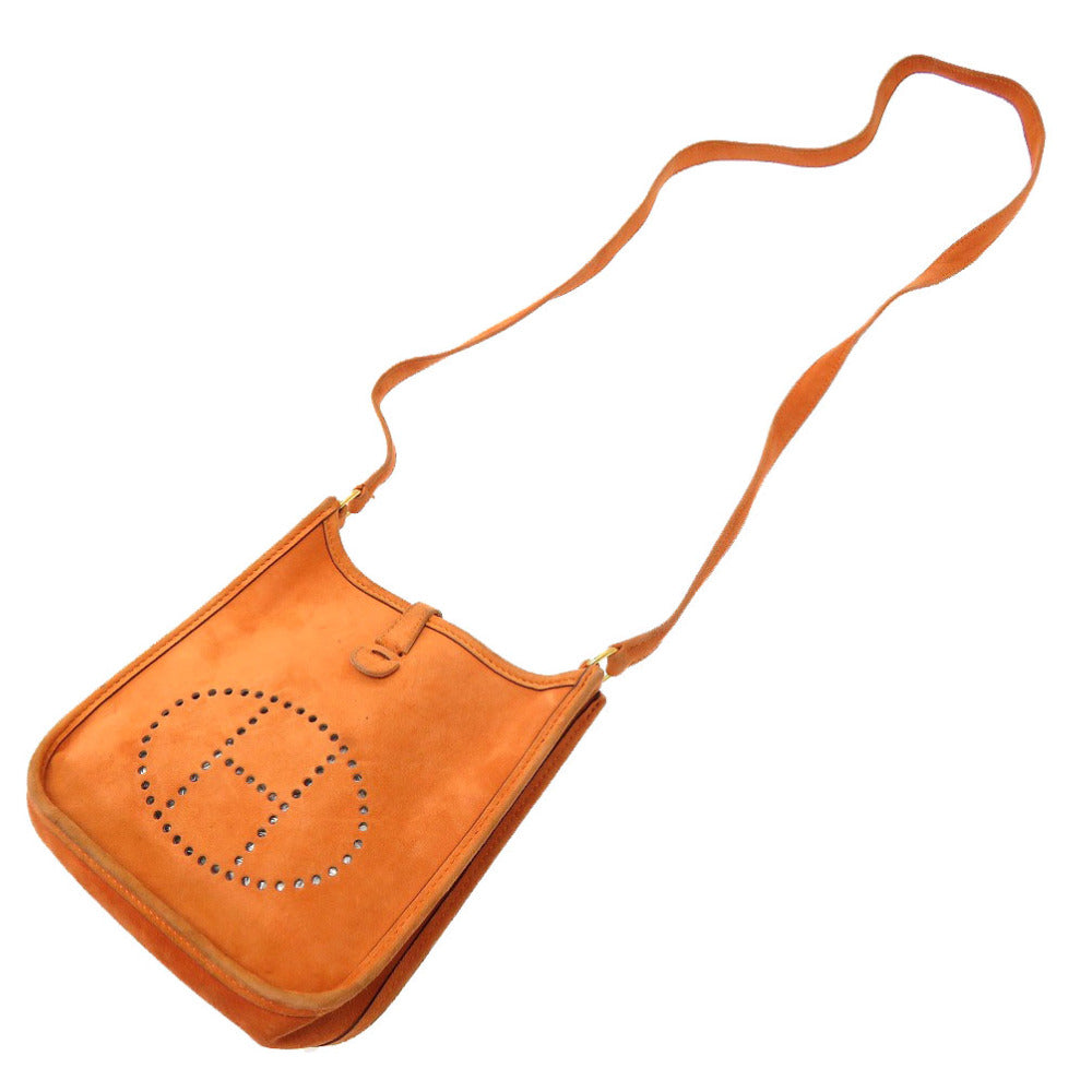 HERMES Shoulder Bag Doblis Orange Evelyn TPM Women  d