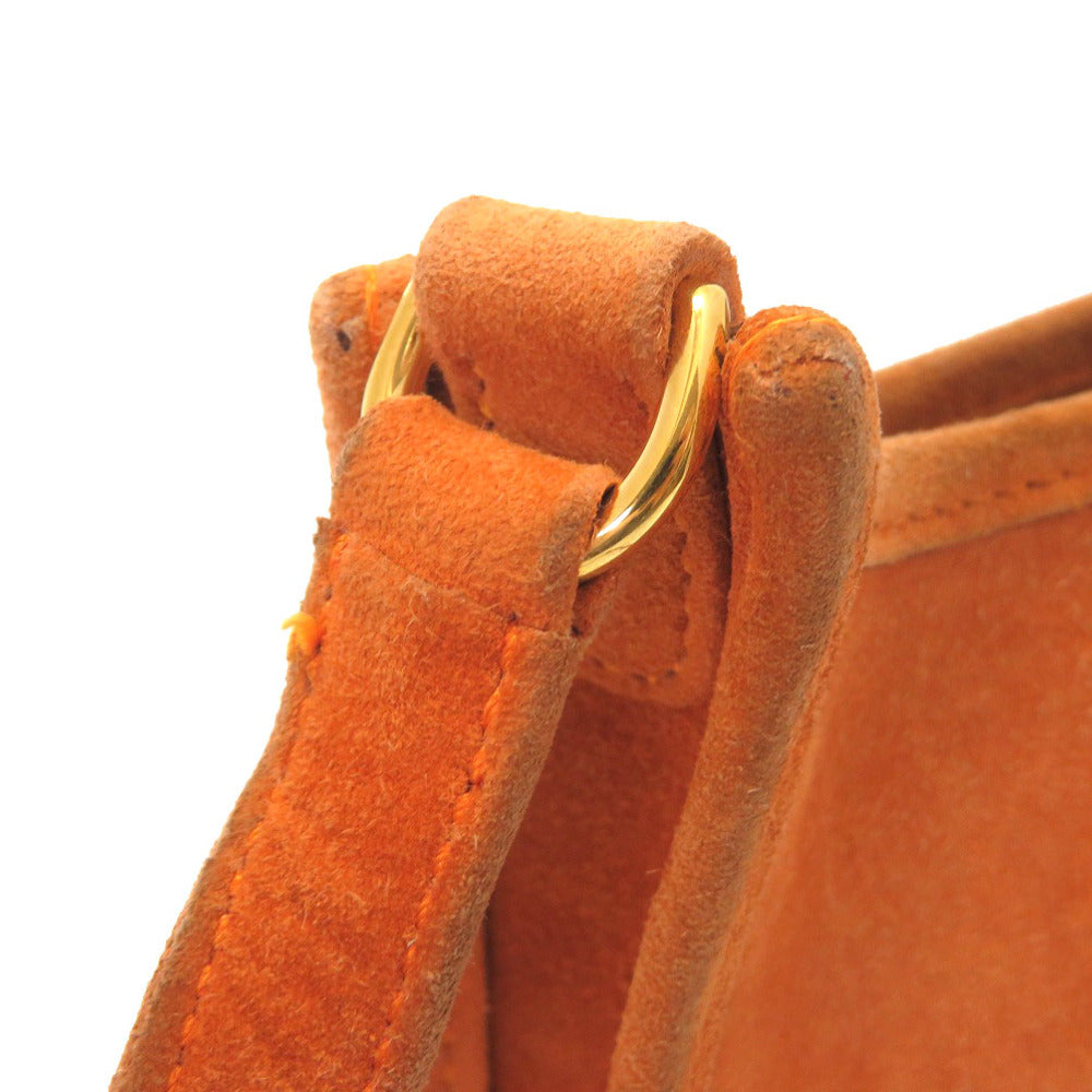 HERMES Shoulder Bag Doblis Orange Evelyn TPM Women  d