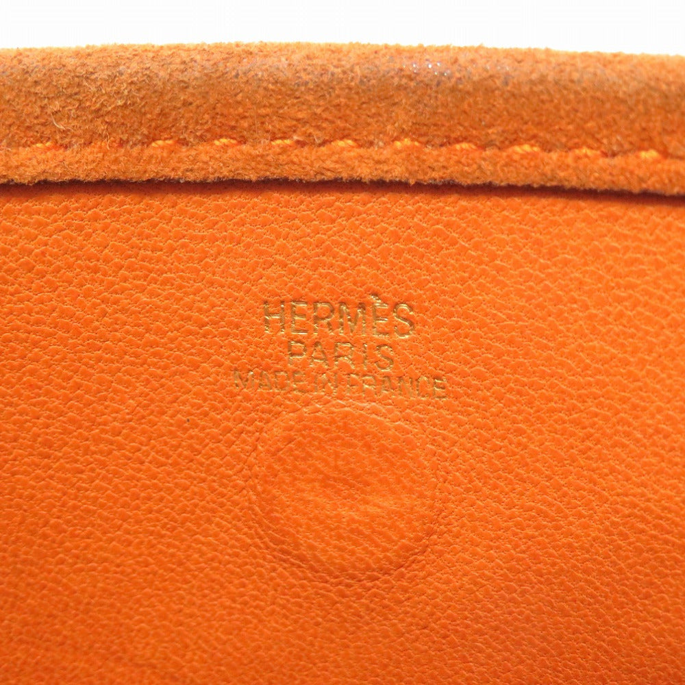 HERMES Shoulder Bag Doblis Orange Evelyn TPM Women  d