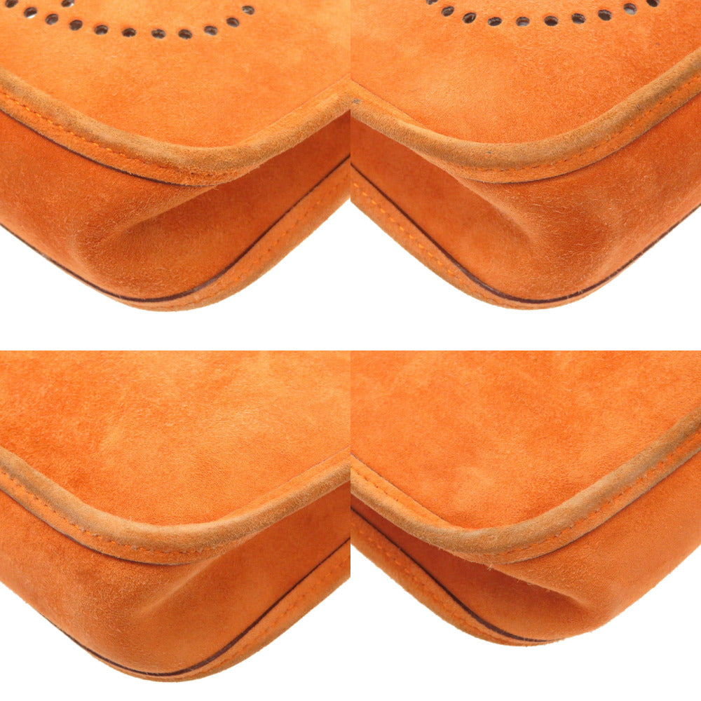 HERMES Shoulder Bag Doblis Orange Evelyn TPM Women  d