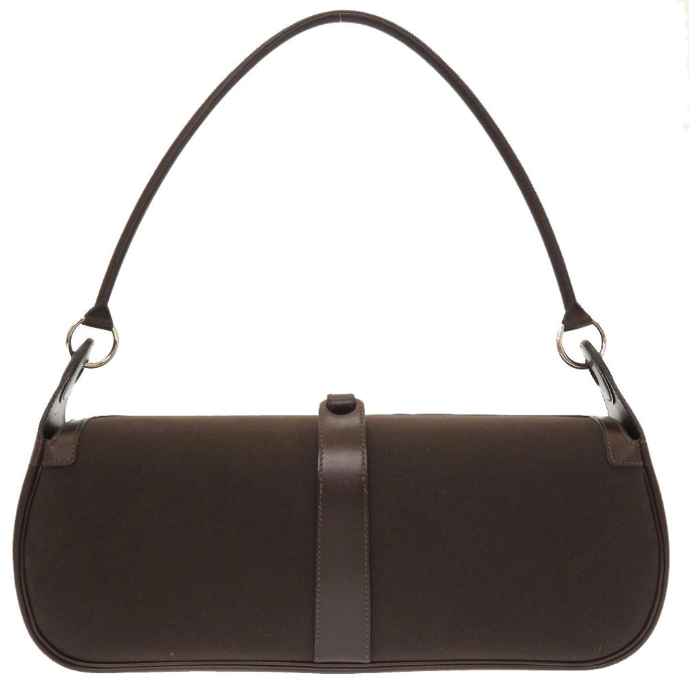 HERMES Shoulder Bag Towar Officier Brown rugby Women  d