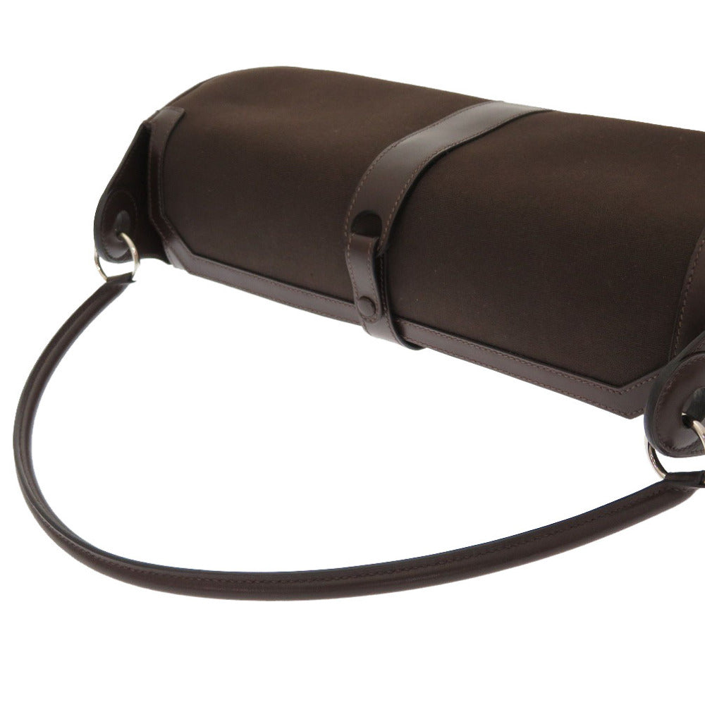 HERMES Shoulder Bag Towar Officier Brown rugby Women  d
