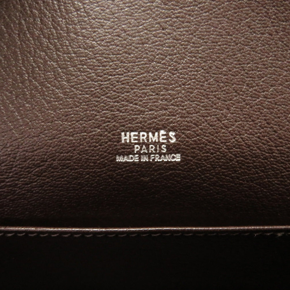 HERMES Shoulder Bag Towar Officier Brown rugby Women  d