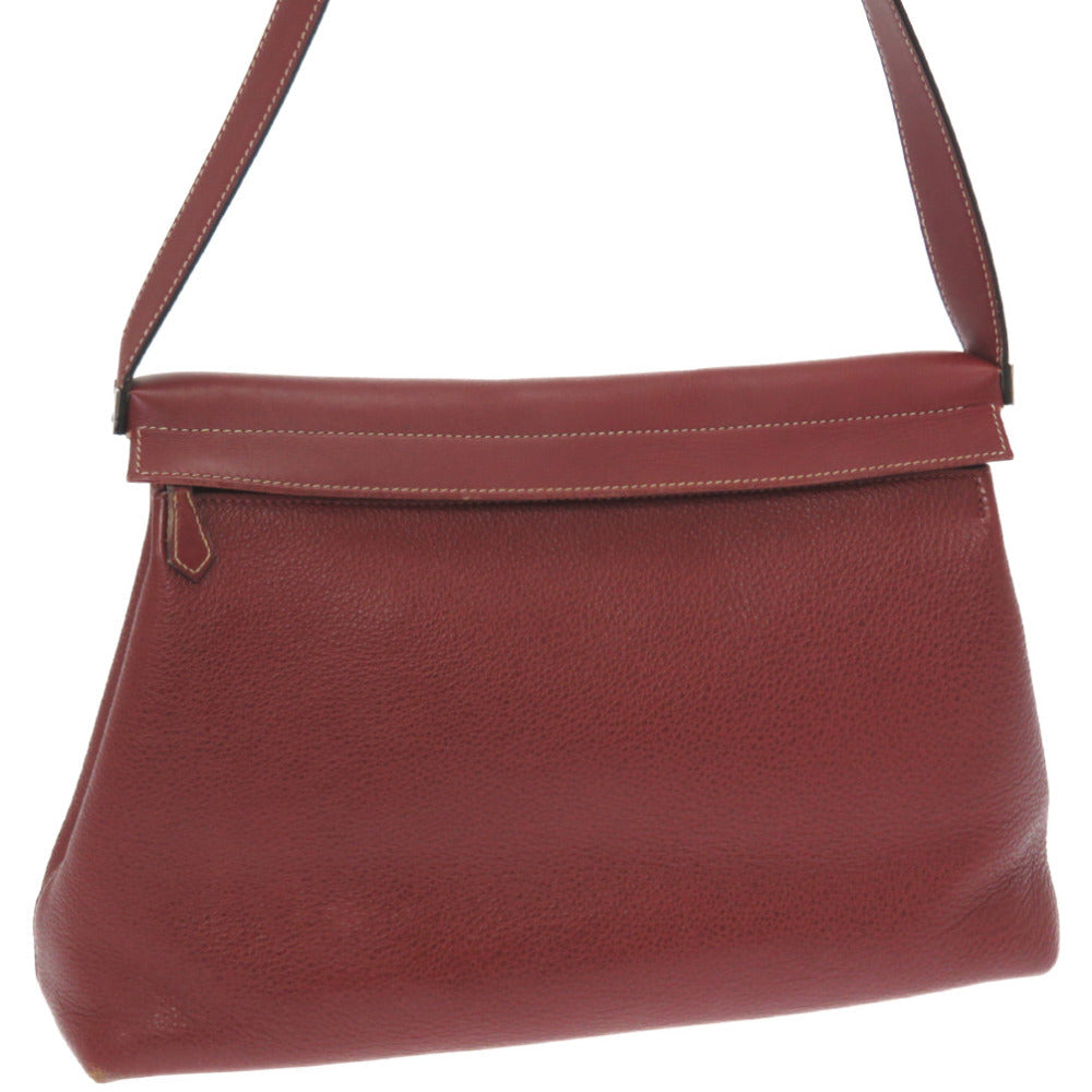 HERMES Shoulder Bag Buffle, Crinolan Rouge ash Yo bag Women  d