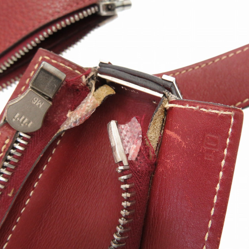 HERMES Shoulder Bag Buffle, Crinolan Rouge ash Yo bag Women  d