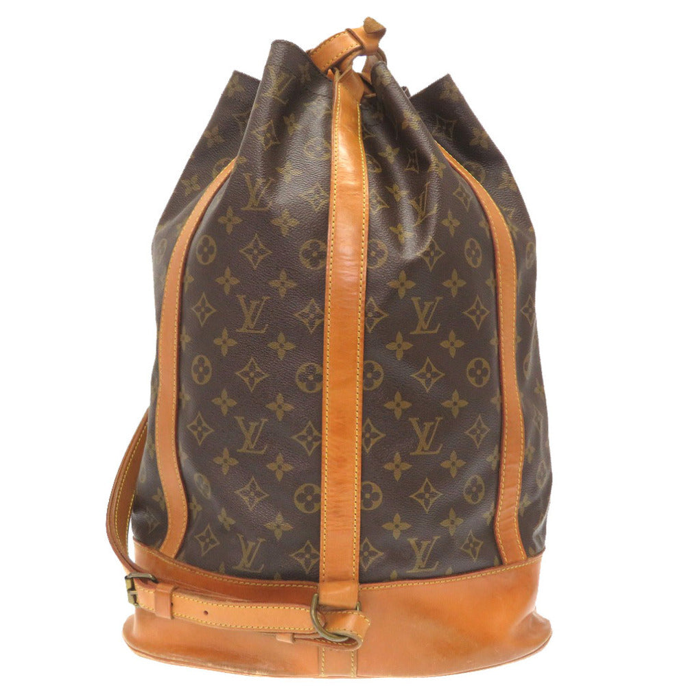 LOUIS VUITTON Shoulder Bag M42244 Monogram canvas Brown Monogram RandonneeGM Women