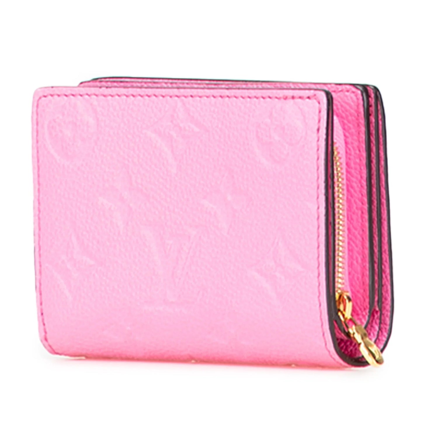 Pink Louis Vuitton Monogram Empreinte Clea Small Wallet