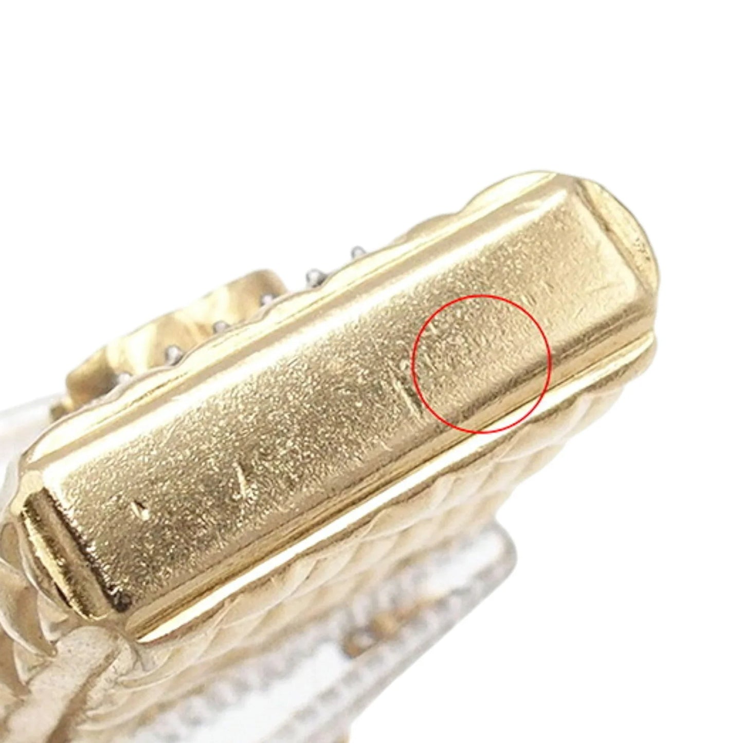 Gold Chanel Gold Plated Crystal and Faux Pearl CC Perfume Bottle Pendant Necklace