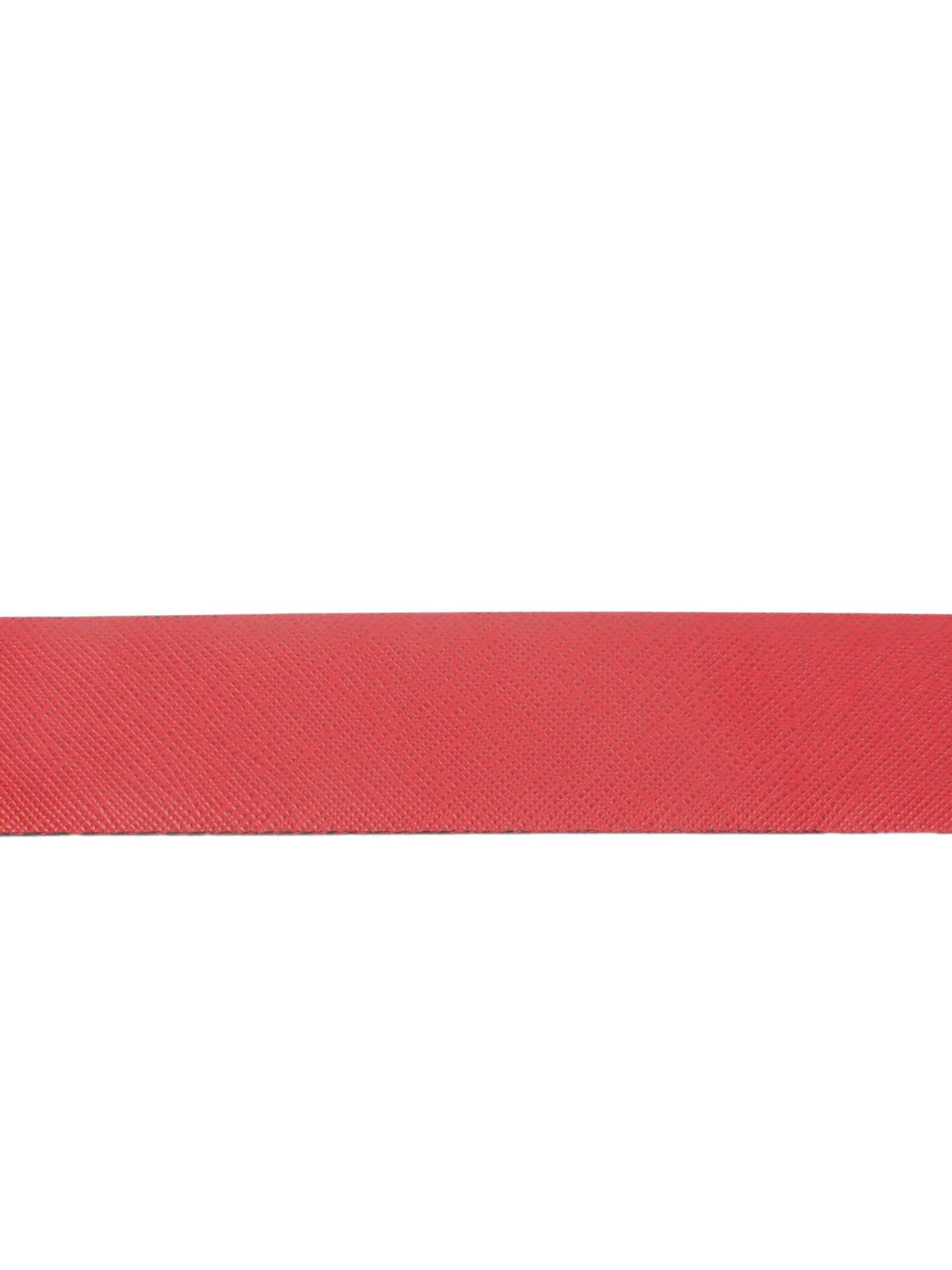 Prada Red & Black Reversible Belt.
