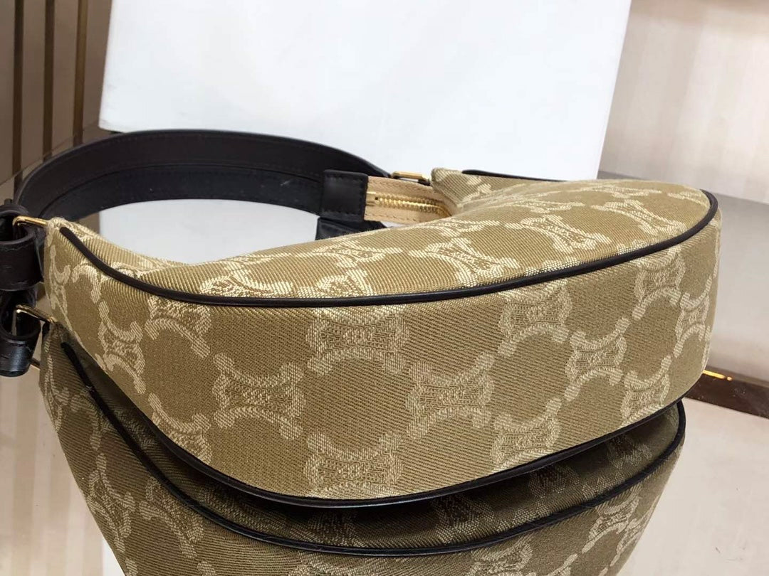 Top Quality Ava Bag In Triomphe Canvas XL Beige For Women 9in/23cm