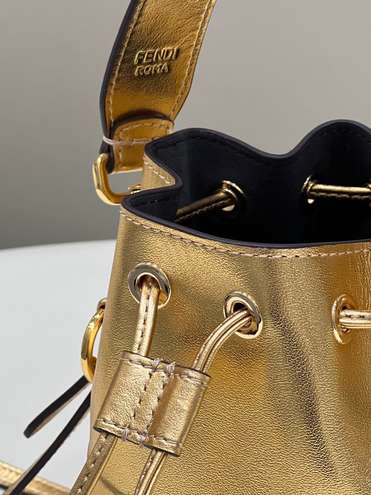 Top QualityTop Quality Mon Tresor Gold For Women, Women’s Handbags, Shoulder And Crossbody Bags 7in/18cm FF 8BS010AK61F1GNN