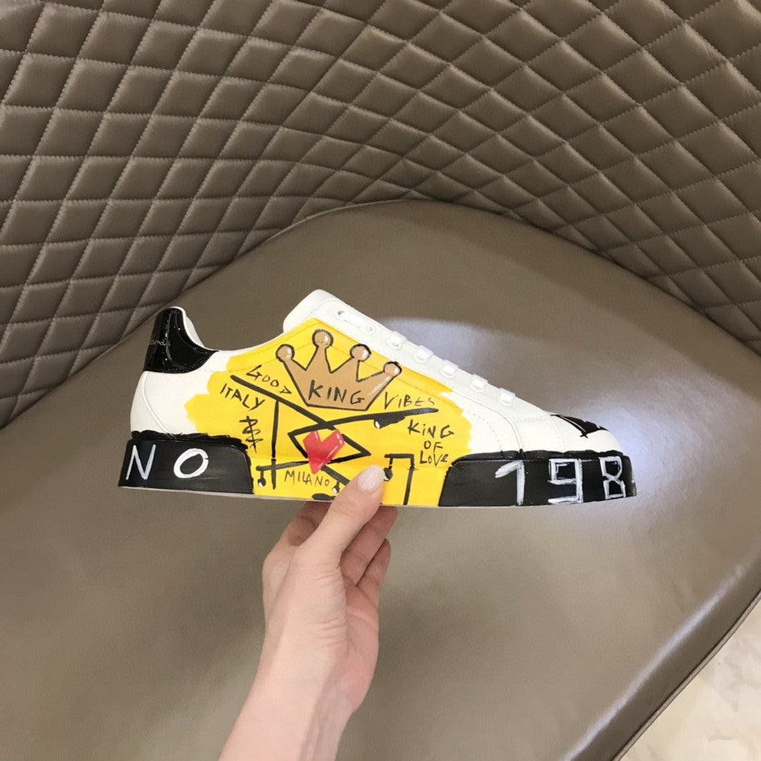 Top Quality Limited ETop Qualitytion Portofino Sneakers White For Men Top Quality Shoes