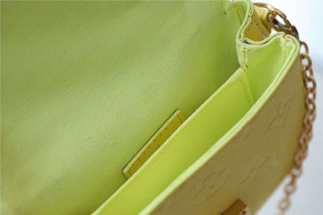 Top Quality Micro Metis Monogram Empreinte Yellow For Women, Womens Handbags, Shoulder And Crossbody Bags 5.5in/14cm Top Quality M81407