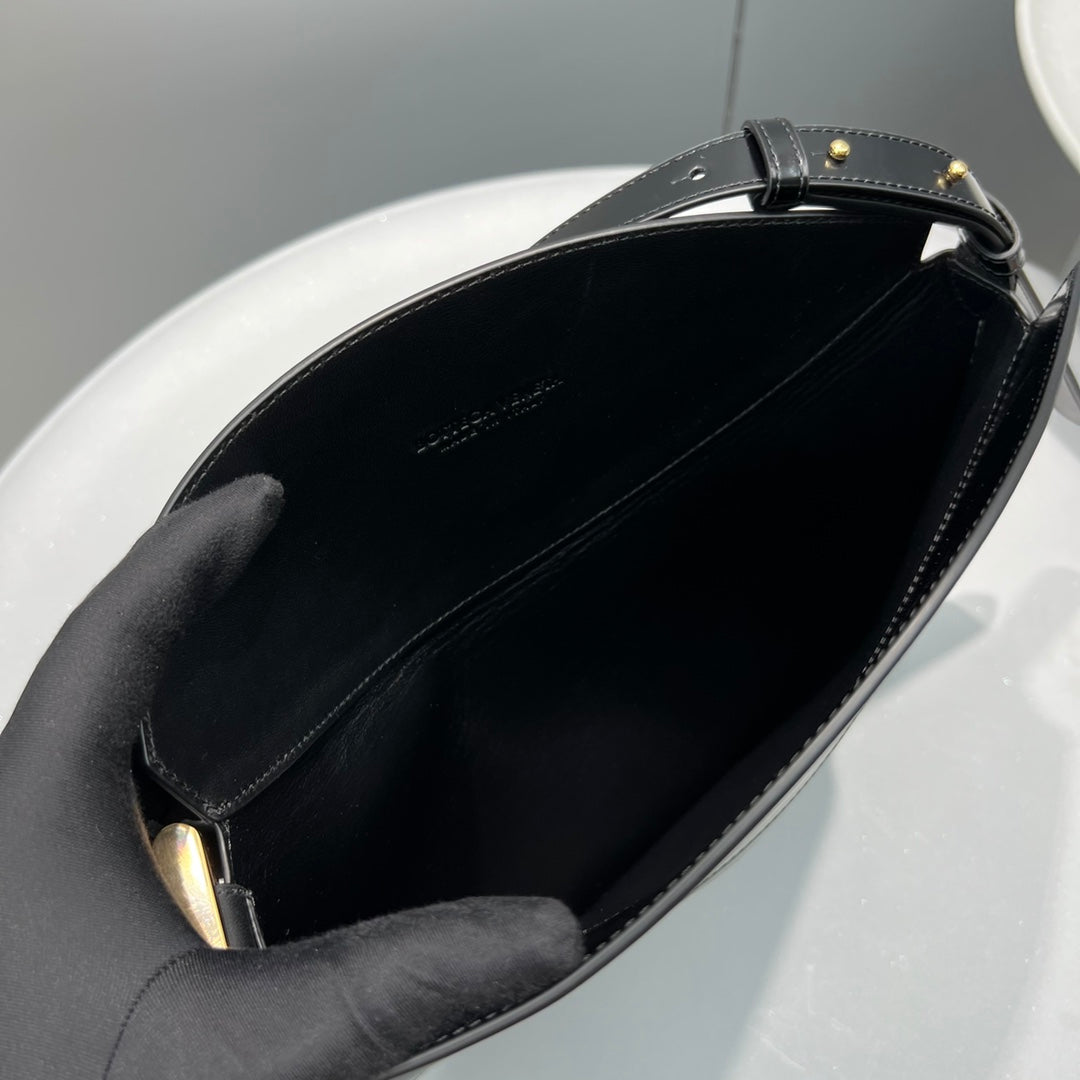 Top Quality Flap Bag Black, For Women, Bags 12.4in/31.5cm