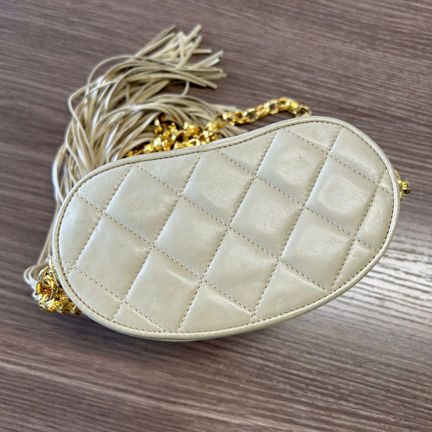 Chanel   Quilted Canteen Bag - Neutrals Shoulder Bags, Handbags LB120578
