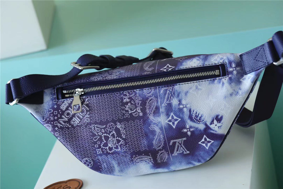 Top Quality Top Qualityscovery Bumbag PM Monogram Blue For Men, Bags, Shoulder And Crossbody Bags 17.3in/44cm Top Quality M20587