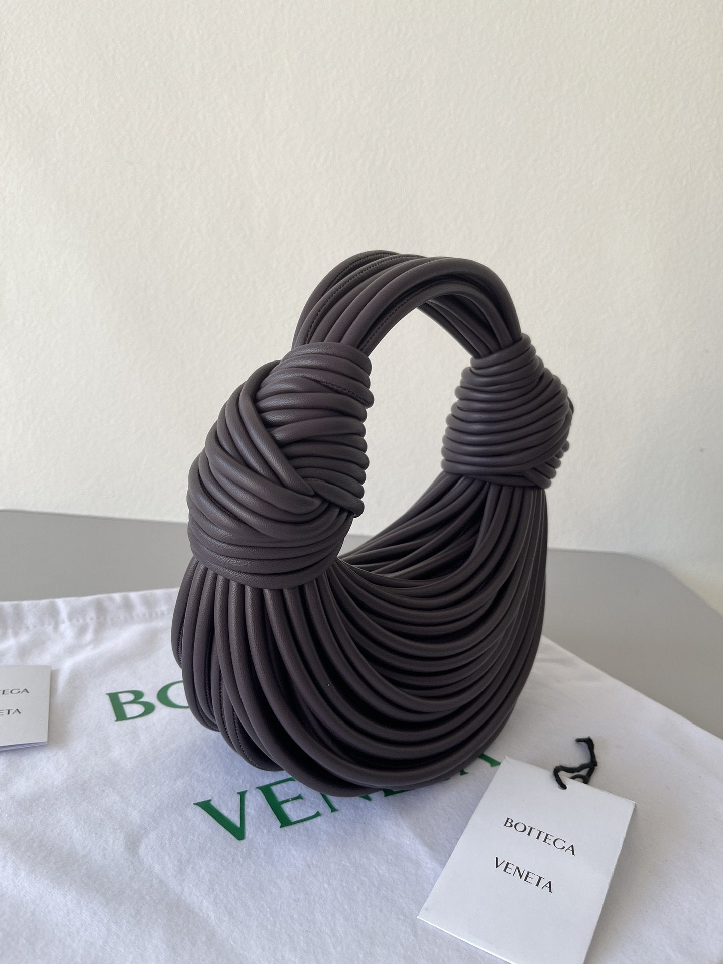 Top Quality Double Knot Dark Violet, For Women, Bags 9.8in/25cm