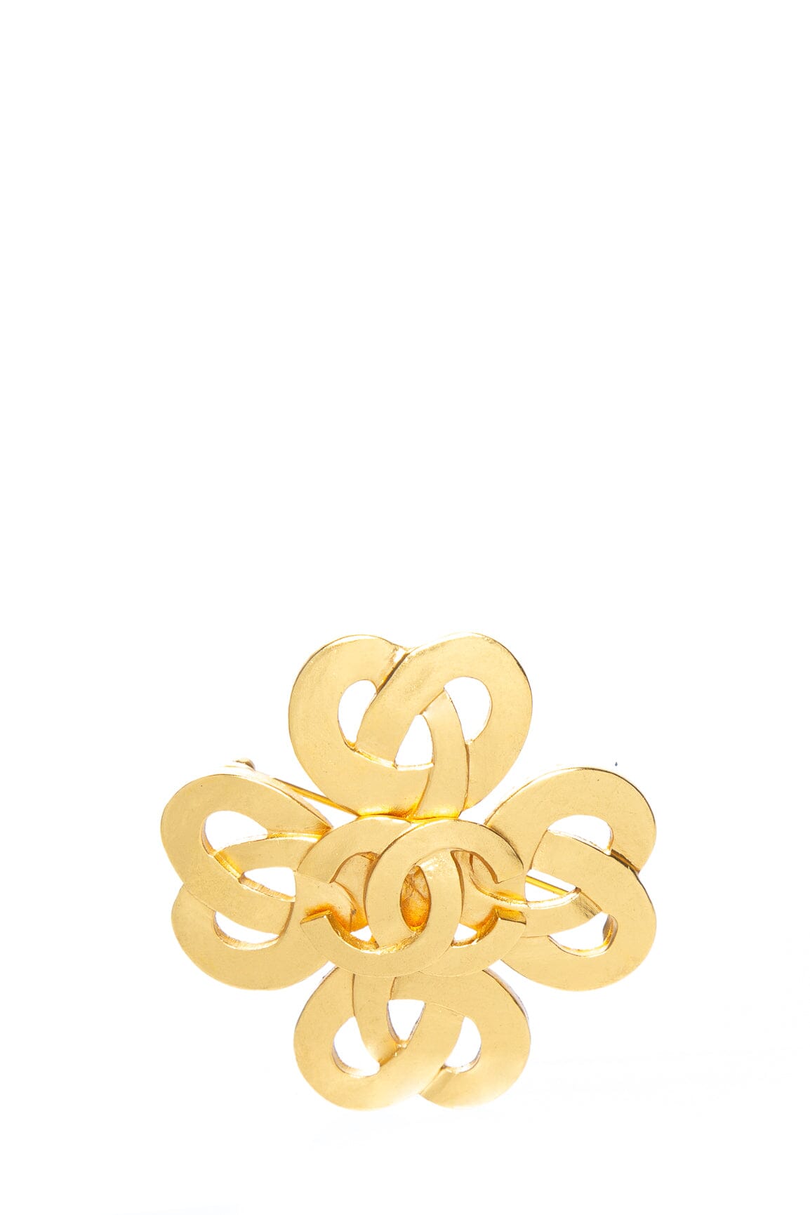 Chanel   1997 Spring Gold Brooch