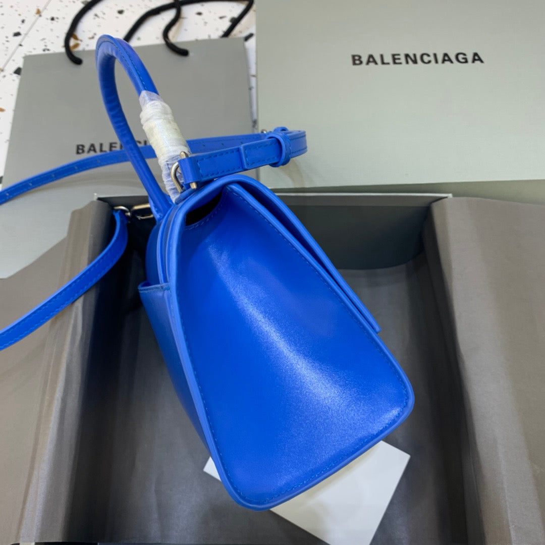 Top Quality Hourglass Small Handbag In Dark Blue, For Women,  Bags 9in/23cm