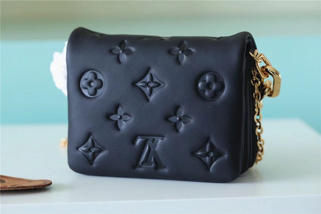 Top Quality Beltbag Coussin Monogram Black For Women, Womens Handbags, Shoulder And Crossbody Bags 5.1in/13cm Top Quality