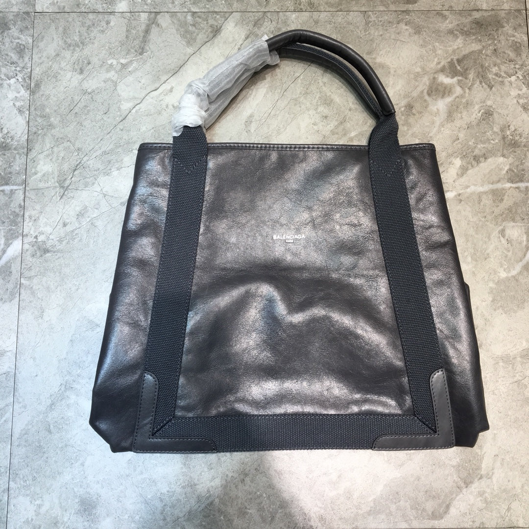 Top Quality Navy MeTop Qualityum Cabas Tote Bag In Gray, For Women,  Bags 14.1in/36cm