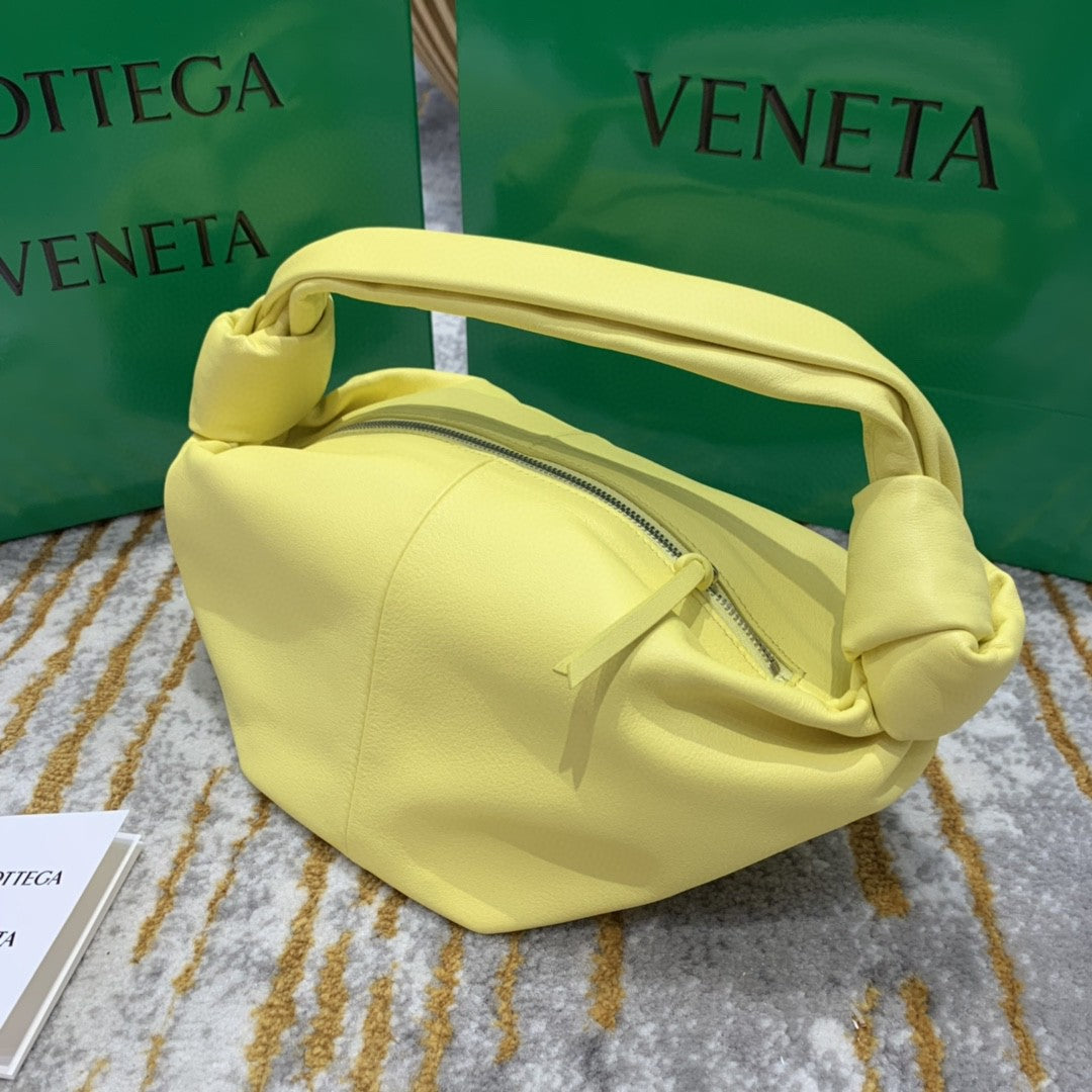 Top Quality Double Knot Bag For Women 11.8in/30cm In Yellow