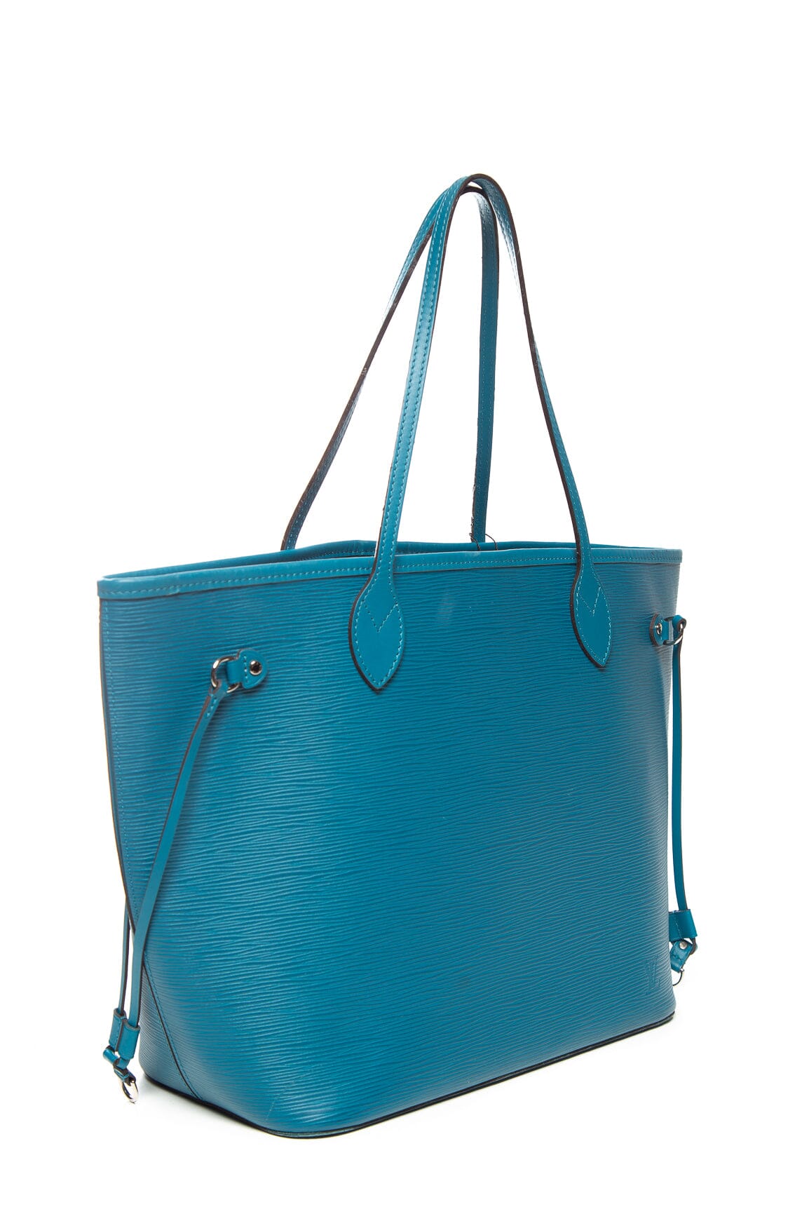 Louis Vuitton Teal Epi Leather Neverfull MM Tote
