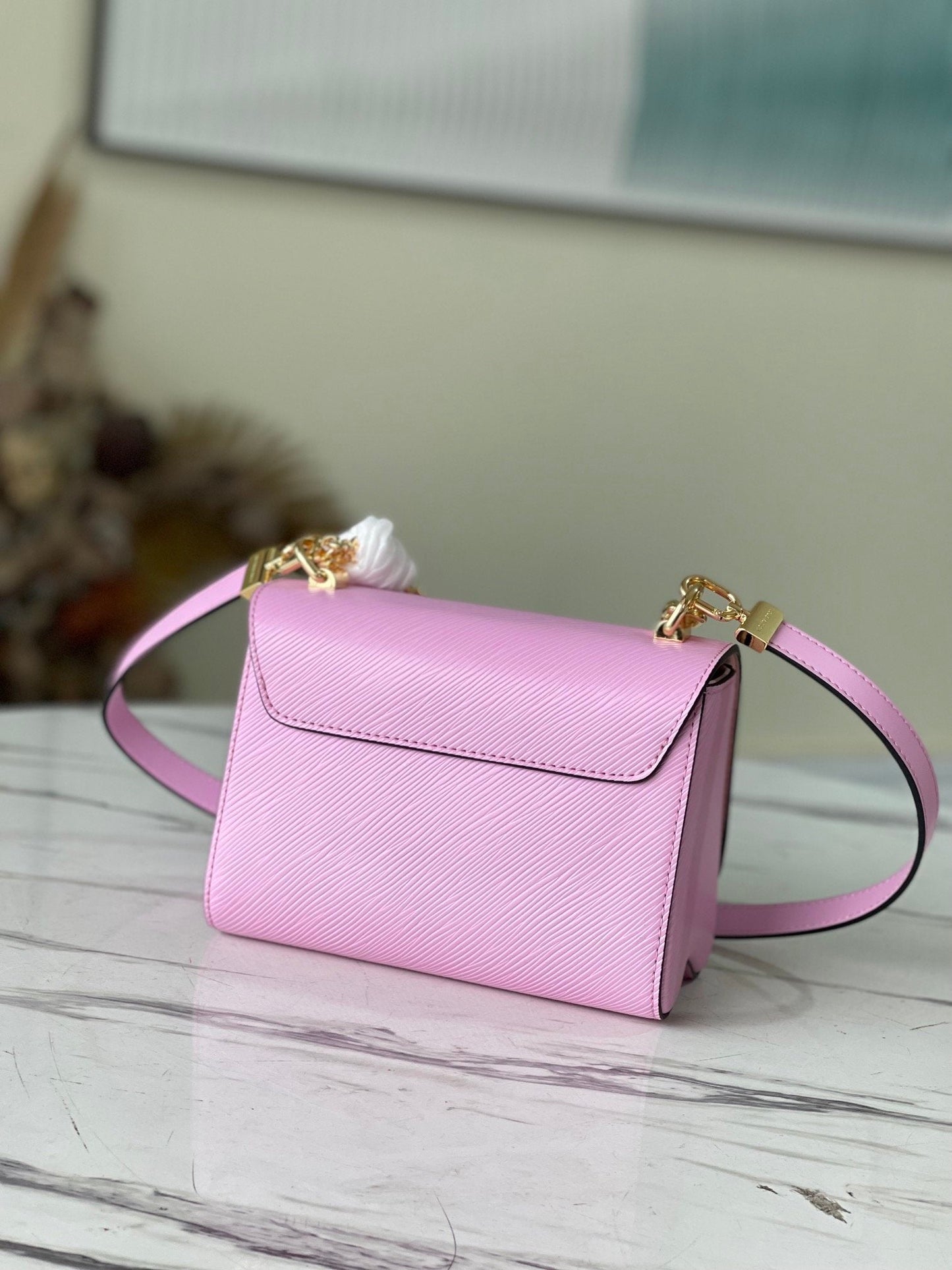 Top Quality Twist PM Monogram Flower Wisteria Purple For Women,  Shoulder And Crossbody Bags 9.1in/23cm Top Quality M59405