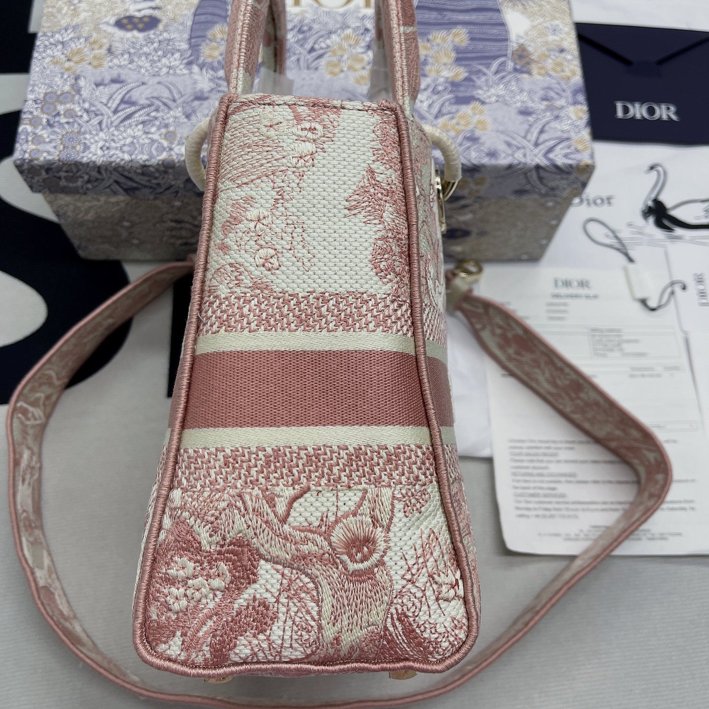 Top Quality MeTop Qualityum Lady D-Lite Bag Pink, For Women, Womens Handbags 24cm/9.5in CD M0565OTDT_M912