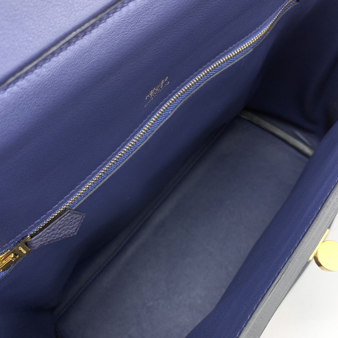 Top Quality 24/24 Evercolor Swift Navy Blue For Women, Handbags, Shoulder Bag 11.4in/29cm