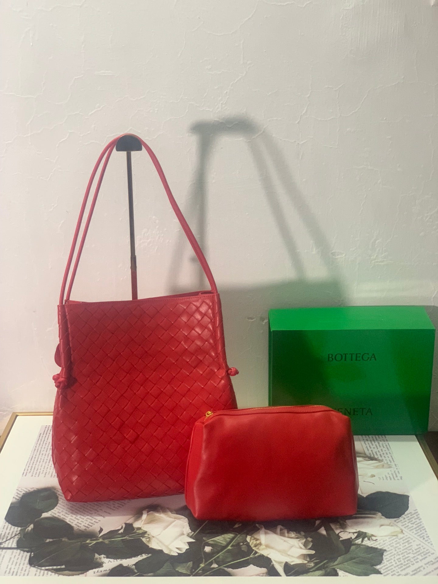 Top Quality Handle Bag Red, For Women, Women’s Bags 12.6in/32cm