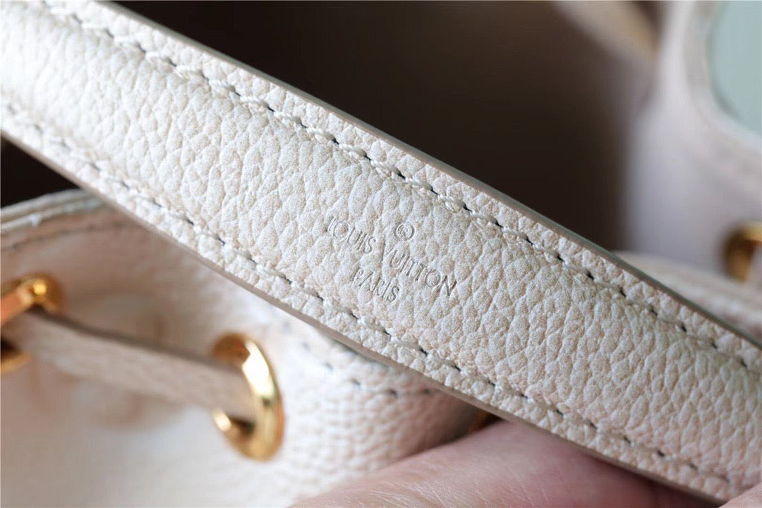 Top Quality Nano Noe Monogram Empreinte Light Beige For Women,  Shoulder And Crossbody Bags 6.3in/16cm Top Quality M81463