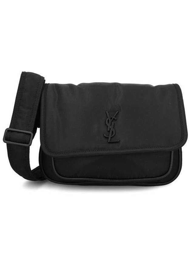Luxury Saint Laurent Trending 2025 Nylon Avignon Crossbody Bag Black