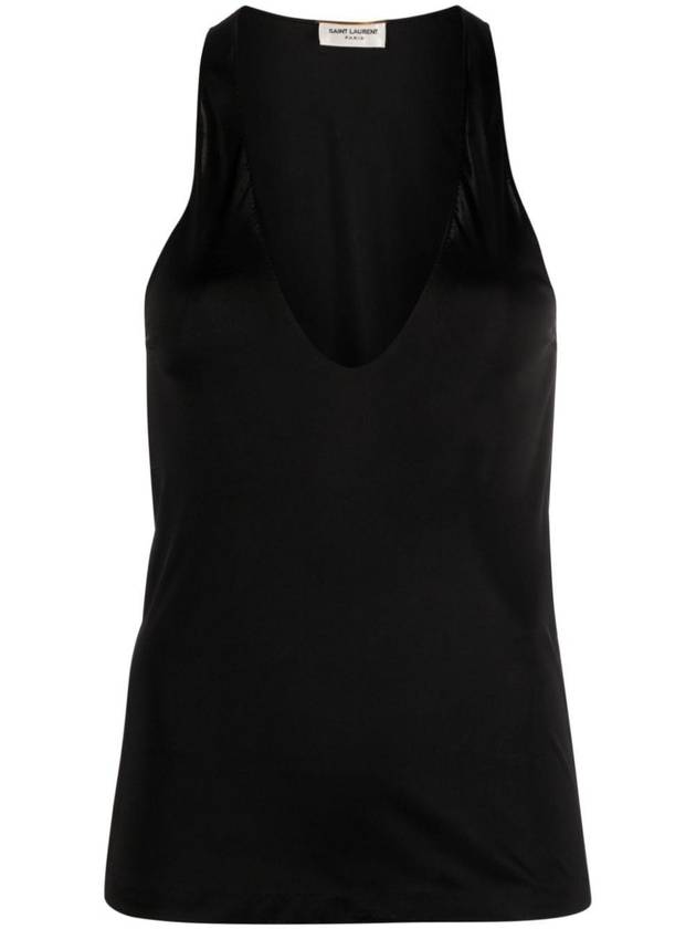 Luxury Saint Laurent Trending 2025 23 fw DEEP Necklace Jersey Top 770861Y7F981000 B0710943123