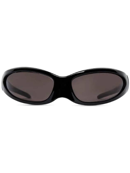 Luxury Balenciaga Trending 2025 Eyewear Skin Cat Round Frame Sunglasses 718476T0007