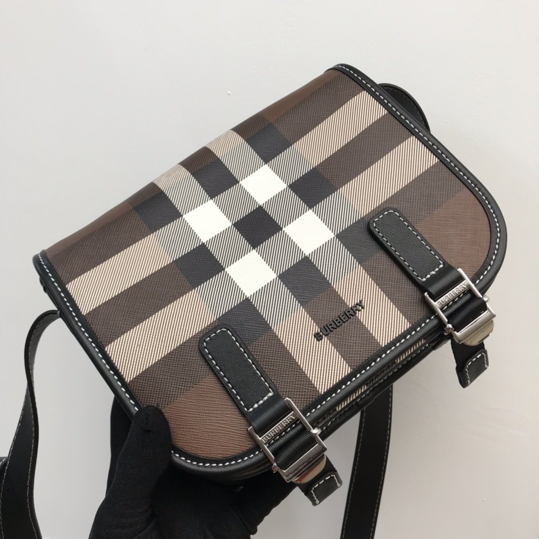 Top Quality Check And Crossbody Bag For Men, Bags 7.7in/19.5cm 80528041