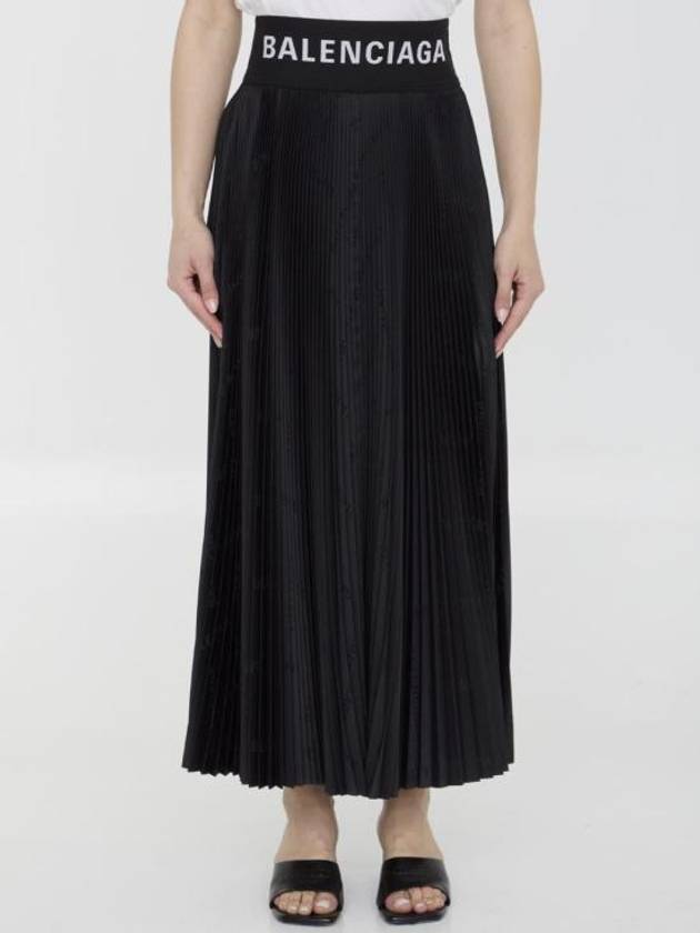 Luxury Balenciaga Trending 2025 short skirt 5930002 790581 TQO30 1000 BLACK