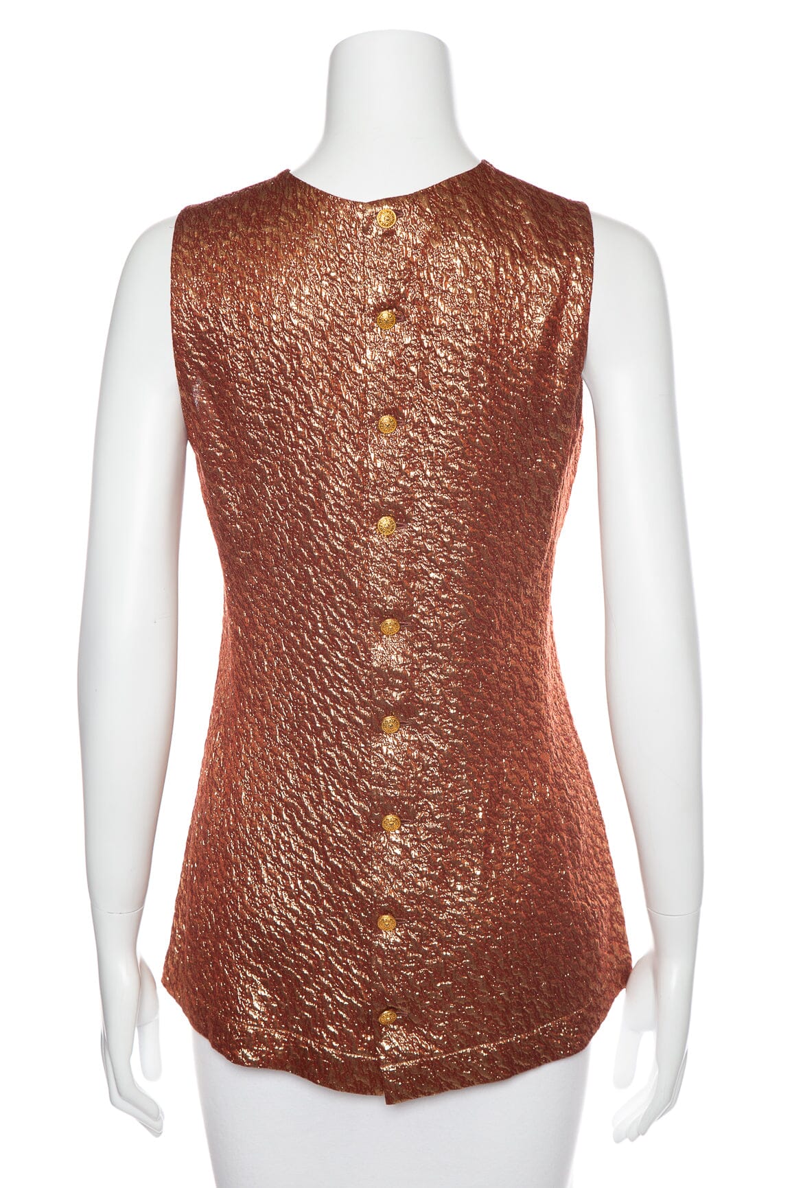 Chanel   1996 Red Shimmery Tank SZ 38