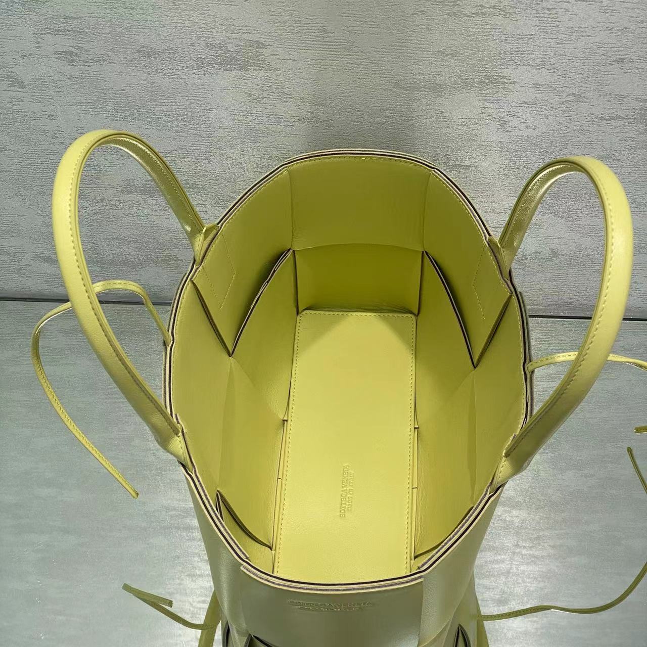Top Quality Small Arco Tote Bag Yellow, For Women, Bags 14.2in/36cm