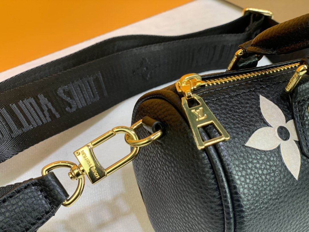 Top Quality Papillon BB Monogram Empreinte Black/Beige For Women,  Shoulder And Crossbody Bags 7.9in/20cm Top Quality M45980