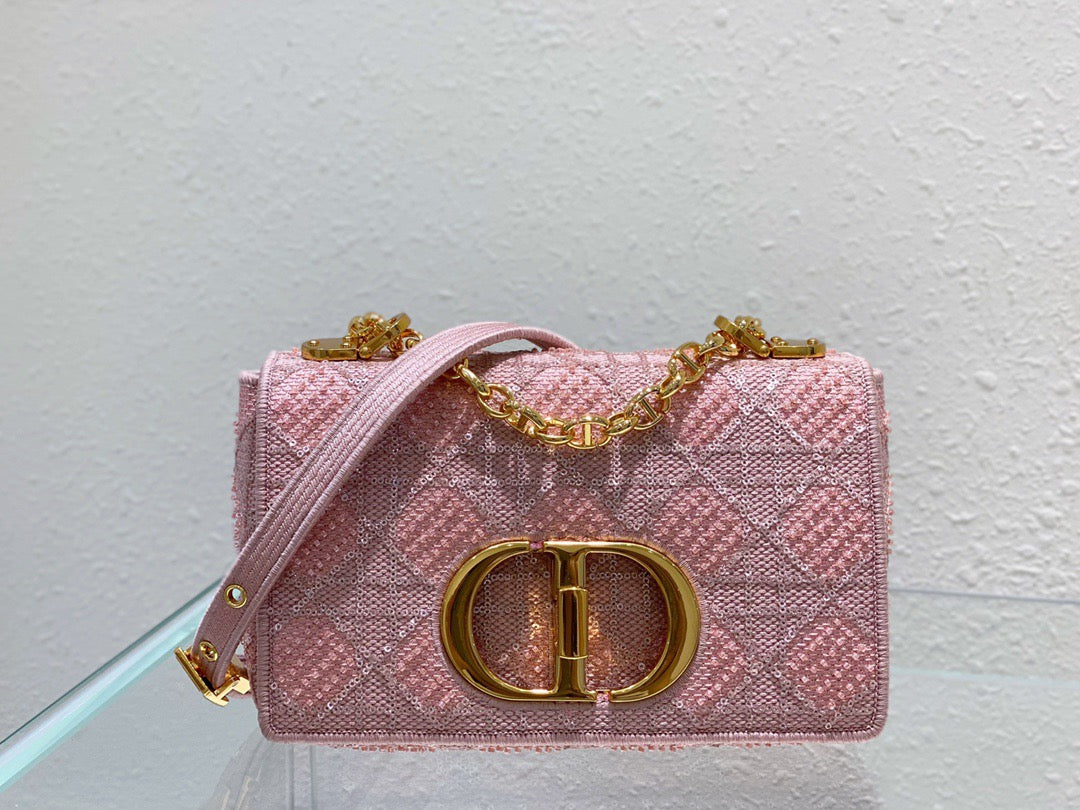 Top Quality MeTop Qualityum Caro Bag Pink, For Women, Womens Handbags 25.5cm/10in CD