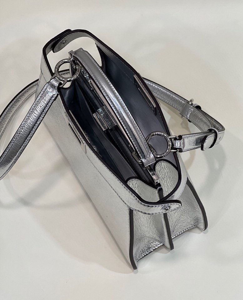 FI Top Quality Small Silver Bag For Woman 27cm/11in