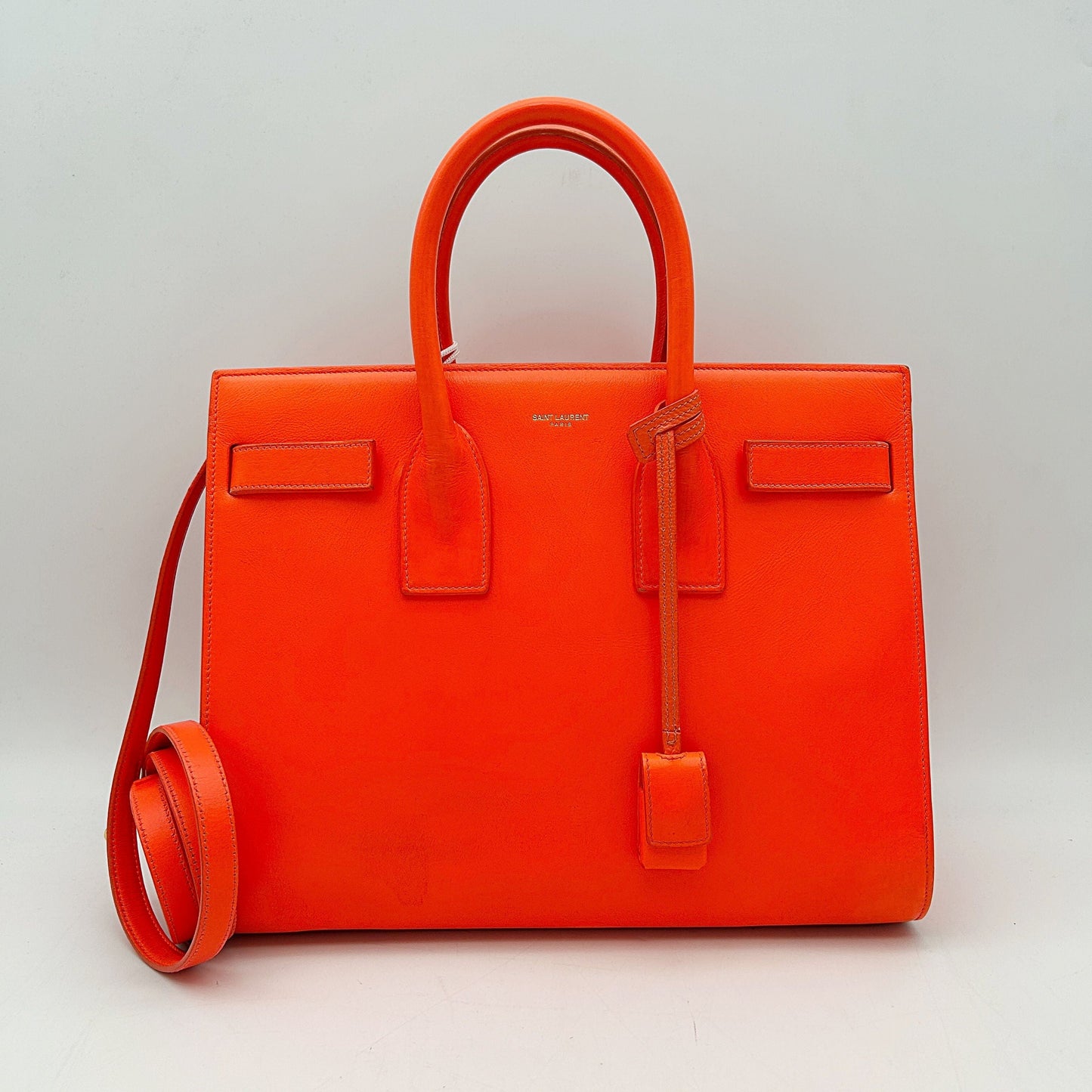 Saint Laurent Nano Sac de Jour - Orange Totes, Handbags LA8283