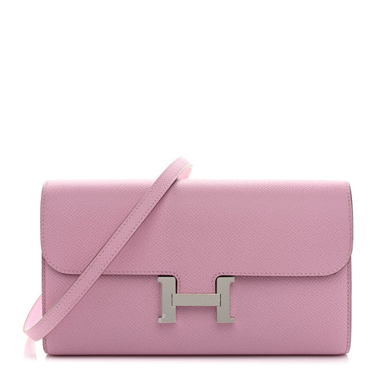 Hermes Epsom Constance Wallet To Go Mauve Sylvester