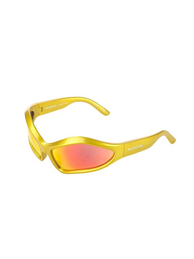 Luxury Balenciaga Trending 2025 Fennec Oval Sunglasses Yellow